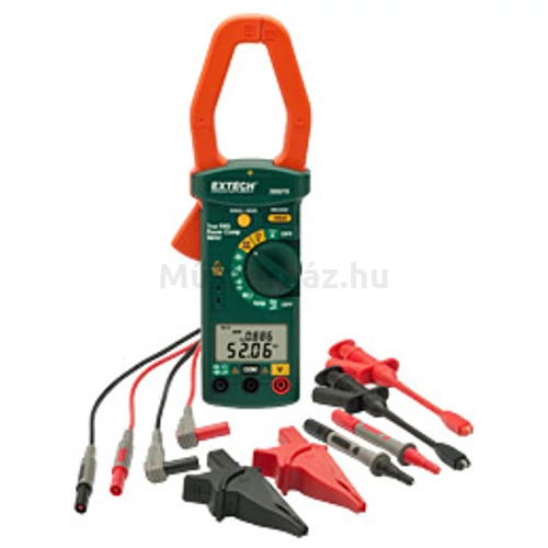 Extech 380976-K 1000A AC teljesítménymérő lakatfogó