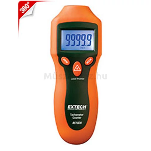 Extech 461920 Fordulatszámmérő optikai