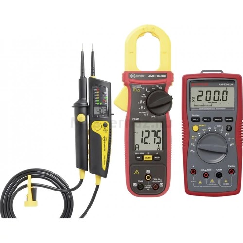 Amprobe ADVANCED KIT AC True RMS lakatfogó, 2100 Beta feszültség teszter és AM-520 multiméter