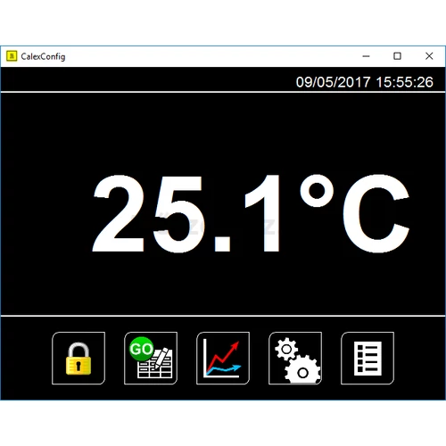 Calex PyroMiniUSB USB infravörös hőmérséklet-érzékelő asztali, laboratóriumi és oktatási használatra