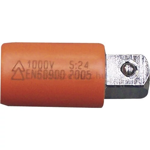 EGA Master 79922 1000 V szigetelt dugókulcs átalakító adapter, 1/4