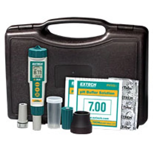 Extech EX800 ExStik 3-az-1-ben Klt Klorid, pH, Hőmérséklet