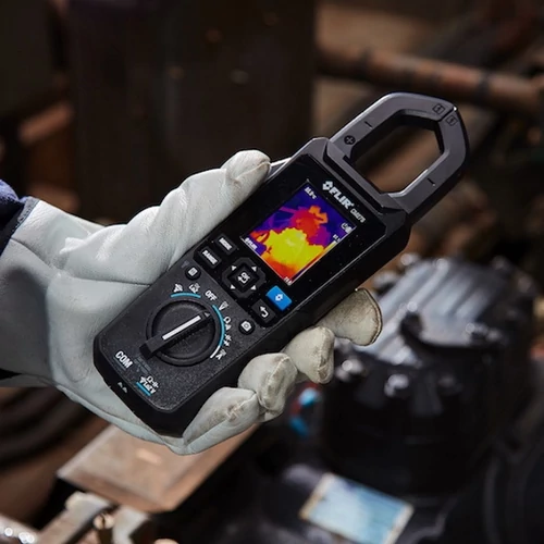 Flir CM275 600A AC/DC True RMS digitális lakatfogó és hőkamera