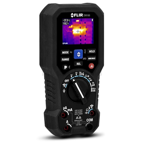 Flir DM166 True RMS digitális multiméter és hőkamera