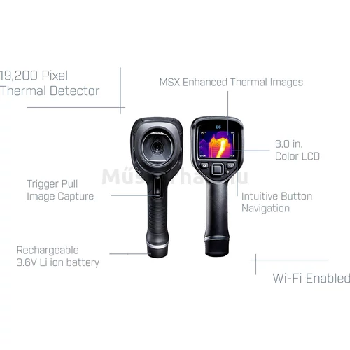 Flir E6xt hőkamera