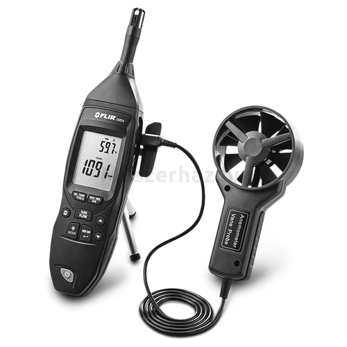 FLIR EM54 légsebességmérő, hőmérséklet és páratartalommérő