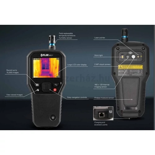 Flir MR277 Nedvességmérő kombinált kéziműszer hőkamerával
