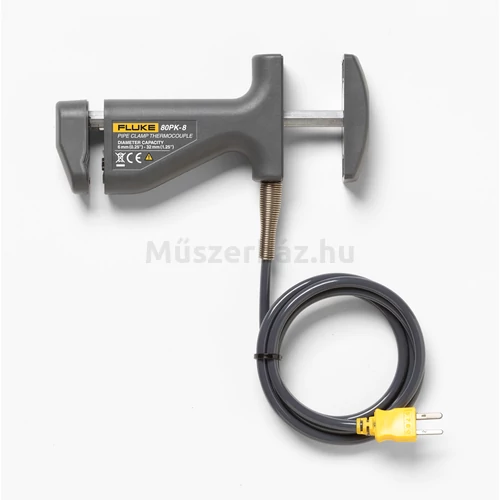 Fluke 80PK-8 K-típusú csőfogó hőmérőfej