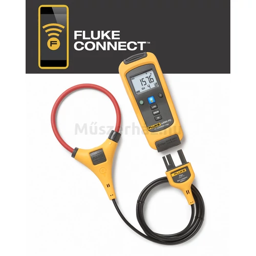 Fluke A3001FC 2500A AC flexibilis fejű digitális lakatfogó