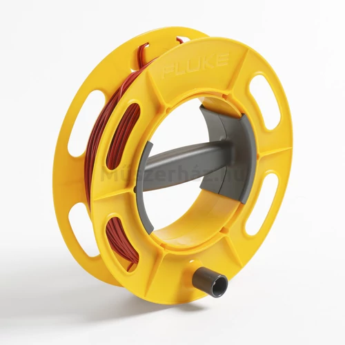 Fluke Cable Reel 50M RD földelésvizsgálathoz kábelkészlet, 50m, piros