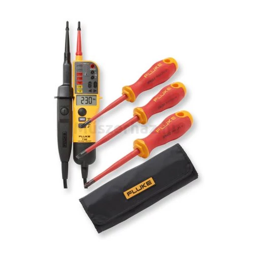 Fluke T150 + SD feszültségteszter és szigetelt csavarhúzó
