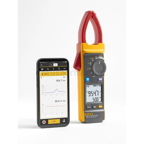 Fluke 393 FC CAT-III 1500V True RMS digitális lakatfogó
