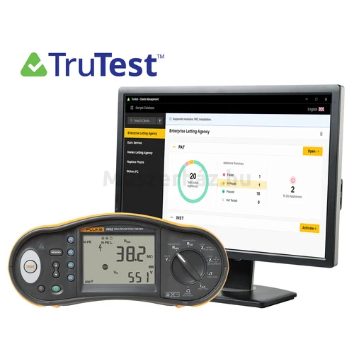Fluke 1662 SCH FTT KIT univerzális érintésvédelmi műszer készlet