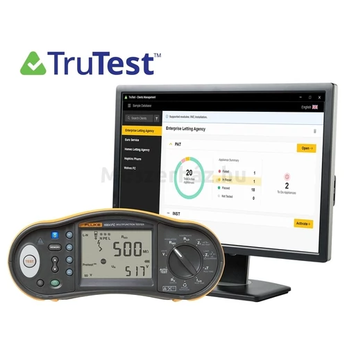 Fluke 1664FC SCH FTT univerzális érintésvédelmi műszer