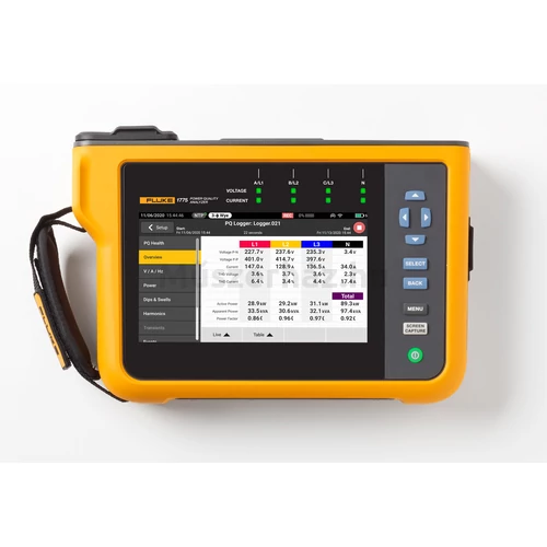 Fluke 1775/BASIC 3-fázisú hálózat analizátor