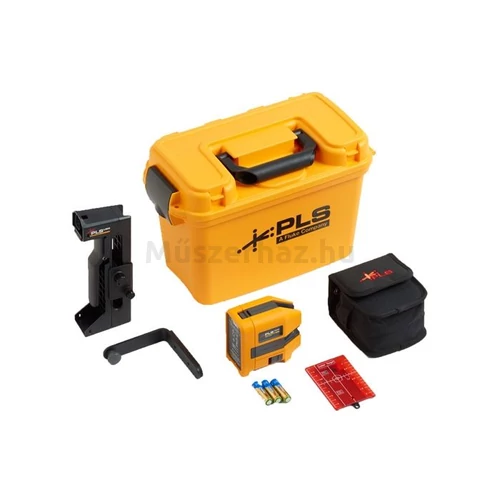 PLS Fluke 180R RBP KIT keresztvonalas lézeres szintező készlet, vörös
