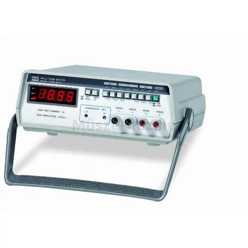 GW Instek GOM-801H Milliohm mérő
