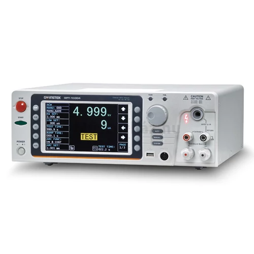 GW Instek GPT-15004 5kV AC, DC, IR, GB szigetelés vizsgáló 500VA + GC
