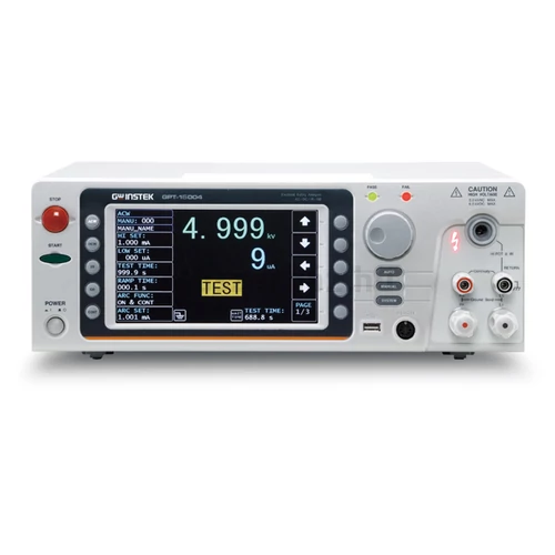 GW Instek GPT-15004 5kV AC, DC, IR, GB szigetelés vizsgáló 500VA + GC
