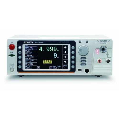 GW Instek GPT-12002A 5kV AC és DC szigetelés vizsgáló 200VA + GC