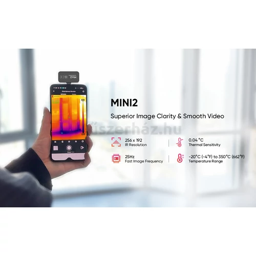 HIKMICRO Mini2Plus V2 hőkamera okostelefonokhoz