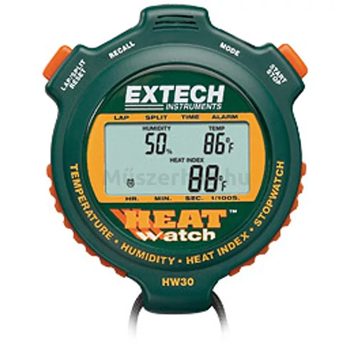 Extech HW30 Stopper, Hőmérő és Páratartalommérő