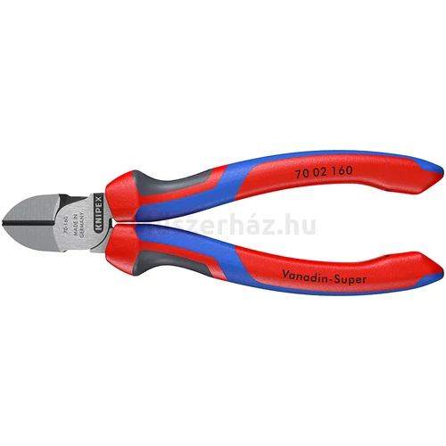 KNIPEX 70 02 160 oldalcsípő fogó műanyaghoz, 160 mm
