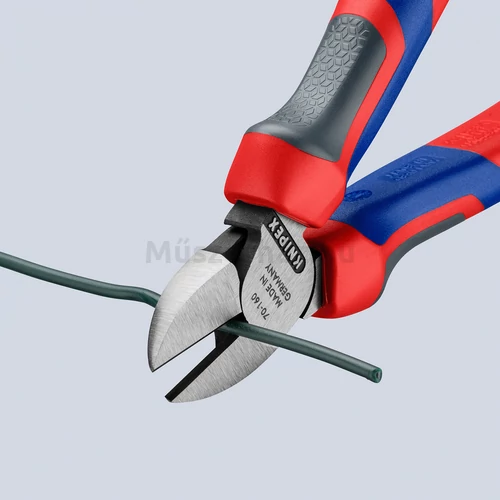 KNIPEX 70 02 160 oldalcsípő fogó műanyaghoz, 160 mm
