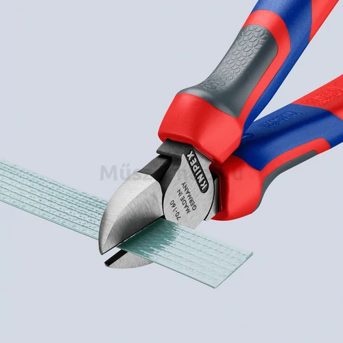KNIPEX 70 02 160 oldalcsípő fogó műanyaghoz, 160 mm