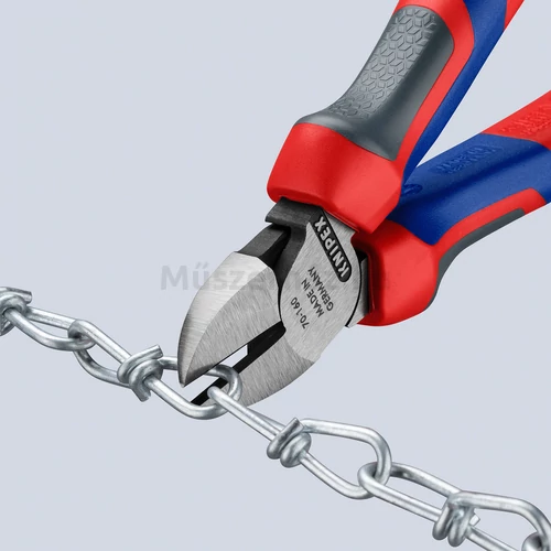 KNIPEX 70 02 160 oldalcsípő fogó műanyaghoz, 160 mm