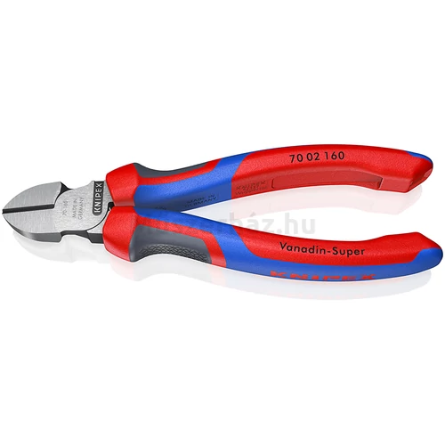 KNIPEX 70 02 160 oldalcsípő fogó műanyaghoz, 160 mm