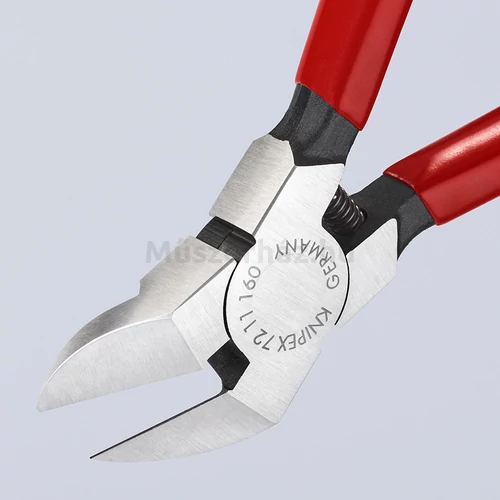 KNIPEX 72 11 160 oldalcsípő fogó műanyaghoz, 160 mm