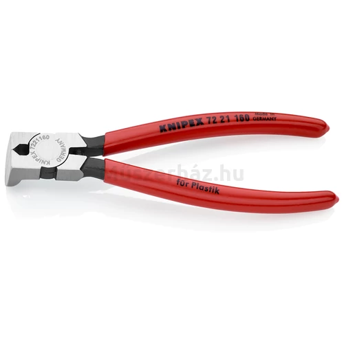 KNIPEX 72 21 160 oldalcsípő fogó műanyaghoz, 160 mm