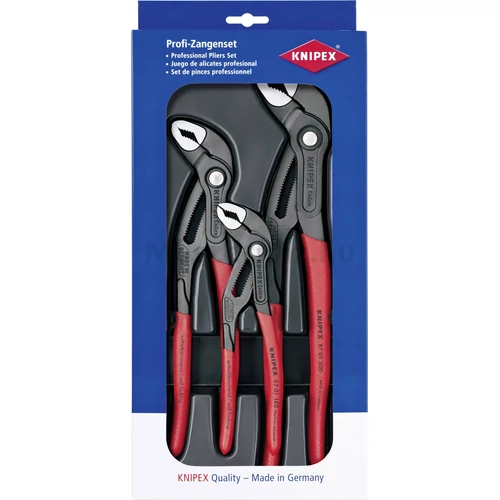 KNIPEX 00 20 09 V02 Cobra® HighTech vízpumpafogó készlet 3 db-os