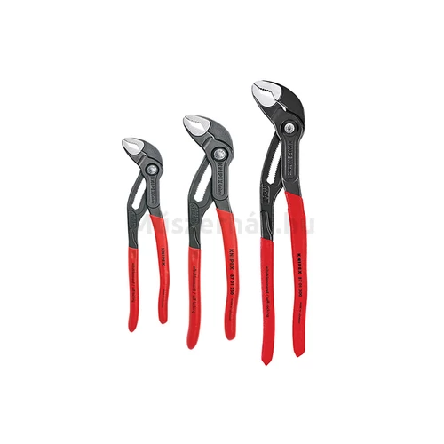 KNIPEX 00 20 09 V02 Cobra® HighTech vízpumpafogó készlet 3 db-os