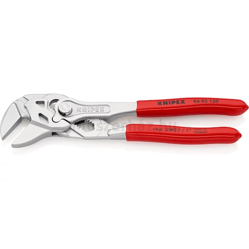 KNIPEX 86 03 150 Cobra vízpumpa-fogó, fogókulcs és csavarkulcs 0-27 mm, 150 mm