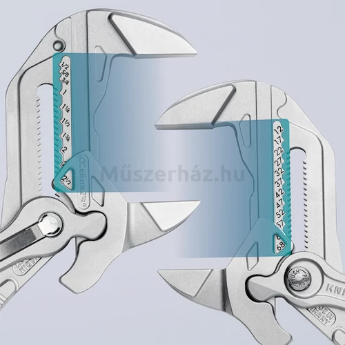 KNIPEX 86 03 300 Cobra vízpumpa-fogó, fogókulcs és csavarkulcs 0-68 mm, 300 mm