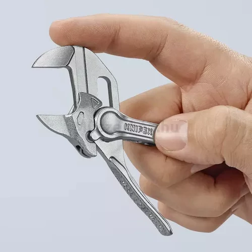 KNIPEX 86 04 100 XS Mini fogókulcs és csavarkulcs, 0-21 mm, 100 mm