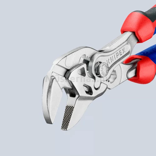 KNIPEX 86 05 150 S02 fogókulcs és csavarkulcs 0-27 mm, 150 mm, recézett pofákkal