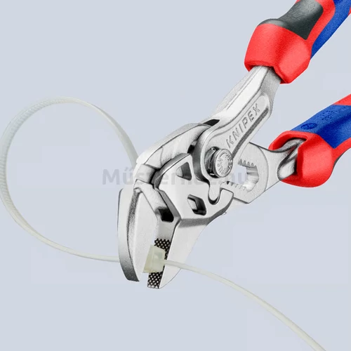 KNIPEX 86 05 150 S02 fogókulcs és csavarkulcs 0-27 mm, 150 mm, recézett pofákkal