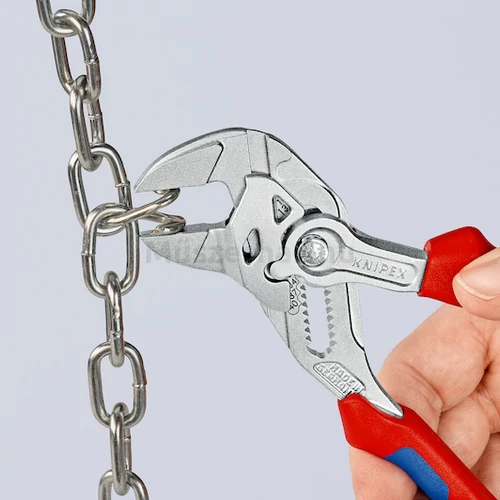 KNIPEX 86 05 180 T fogókulcs és csavarkulcs 0-40 mm, 180 mm, rögzítőszemmel