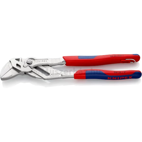 KNIPEX 86 05 250 T fogókulcs és csavarkulcs 0-52 mm, 250 mm, rögzítőszemmel