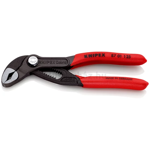 KNIPEX 87 01 125 Cobra Hightech cső- és vízpumpafogó 0-27 mm, 125 mm