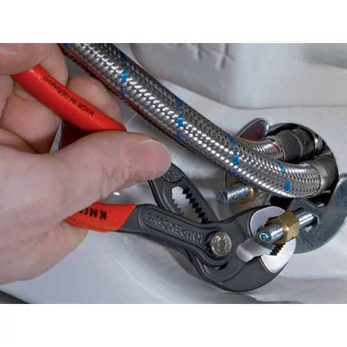 KNIPEX 87 01 180 Cobra Hightech cső- és vízpumpafogó 0-42 mm, 180 mm