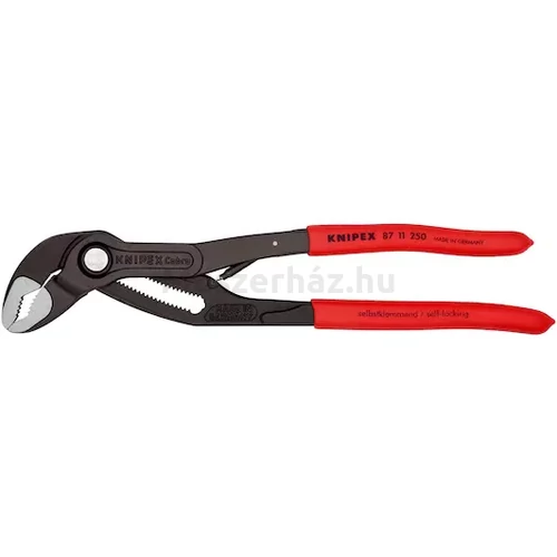 KNIPEX 87 11 250 Cobra ...matic cső- és vízpumpa-fogó, 0-50 mm, 250 mm