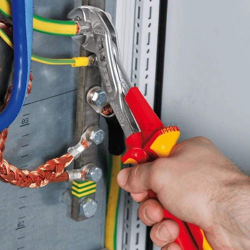 KNIPEX 87 26 250 T Cobra VDE Hightech vízpumpa-fogó szigetelt, 250 mm
