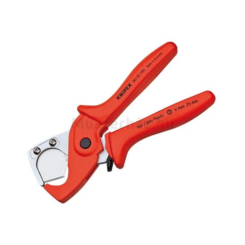 KNIPEX 90 20 185 tömlő és műanyag védőcső vágó, Ø 25 mm-ig
