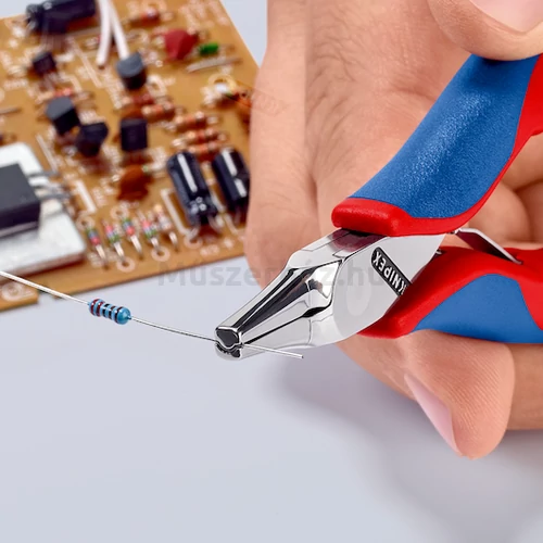KNIPEX 36 12 130 elektronikai beültetőfogó, 130 mm