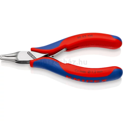 KNIPEX 36 22 125 elektronikai beültetőfogó, 125 mm