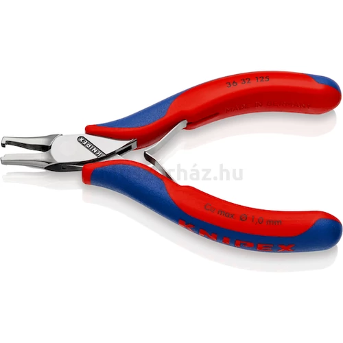 KNIPEX 36 32 125 elektronikai beültetőfogó, 125 mm